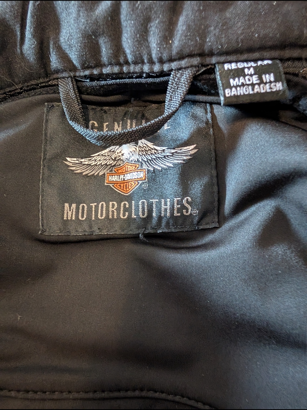 Harley-Davidson Women's Black Mesh Zip Motorcycle Jacket - Picture 6 of 9